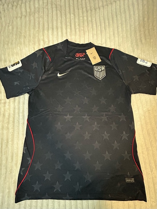Nike Other - Nike USA Men’s Black Star-Print Soccer Jersey